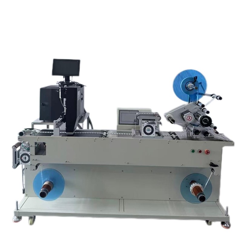 Roll to Roll UV Inkjet Printing and Labeling Machine